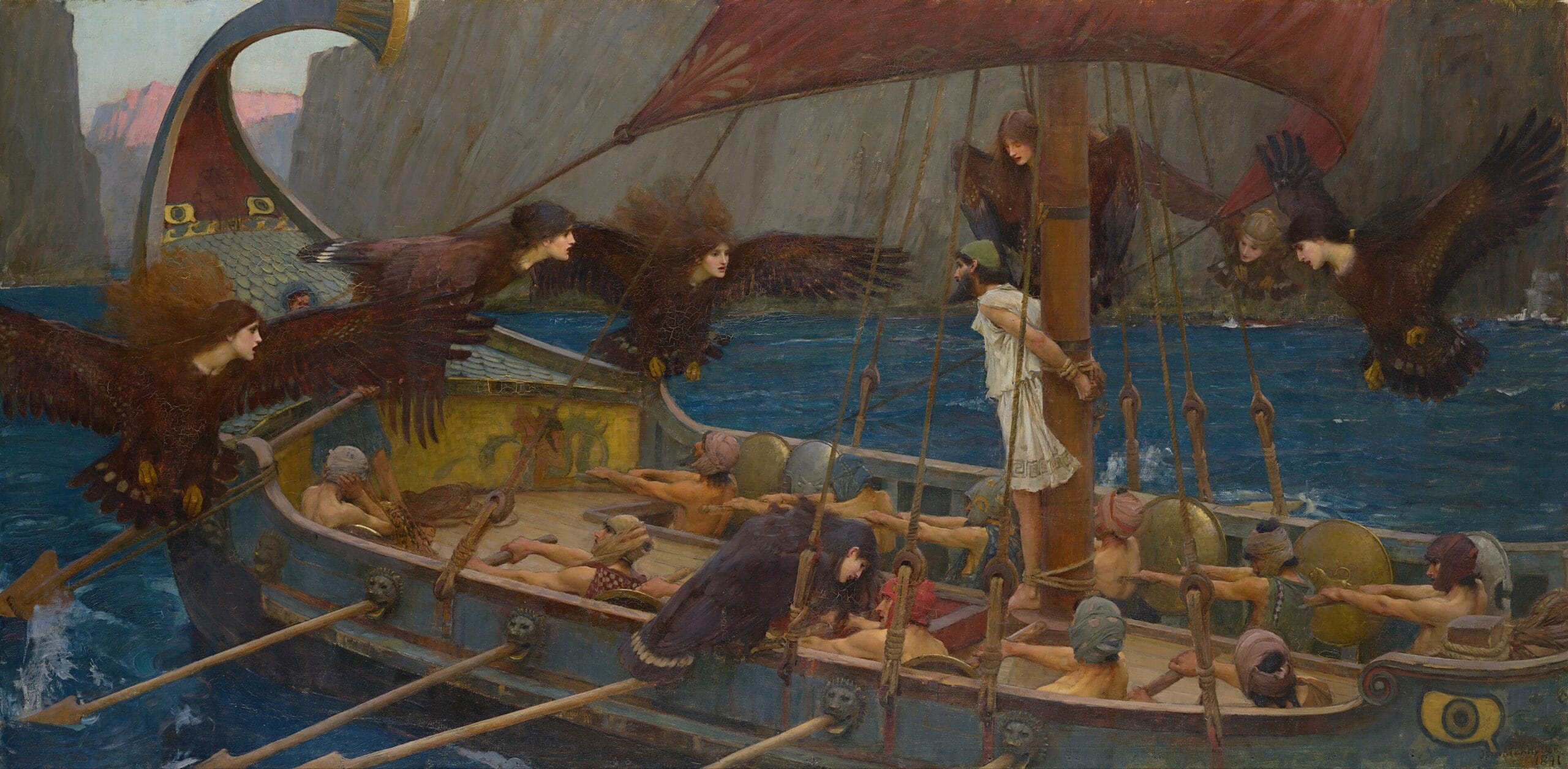 Ulysses and the Sirens by John William Waterhouse Ulysses and the Sirens by John William Waterhouse
