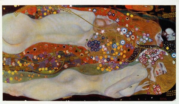 Water Serpents II by Gustav Klimt