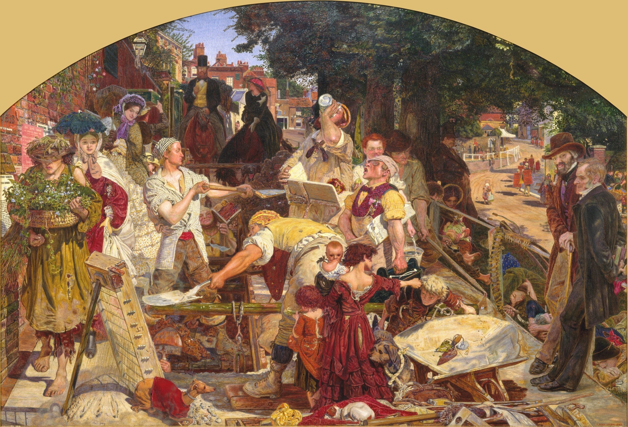 Work by Ford Madox Brown Work by Ford Madox Brown