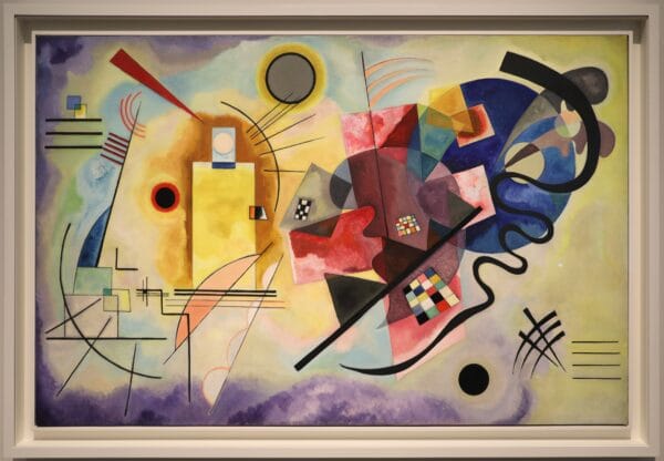 Yellow-Red-Blue by Wassily Kandinsky